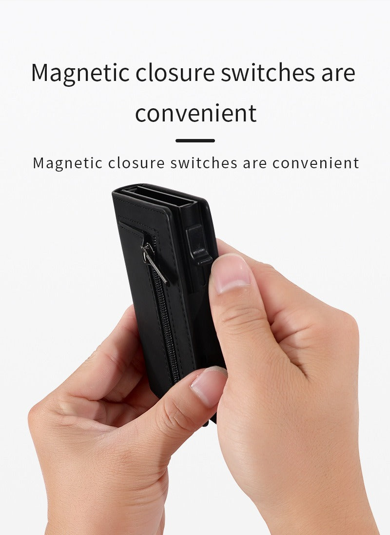Anti-Theft Mini Vertical Card Holder