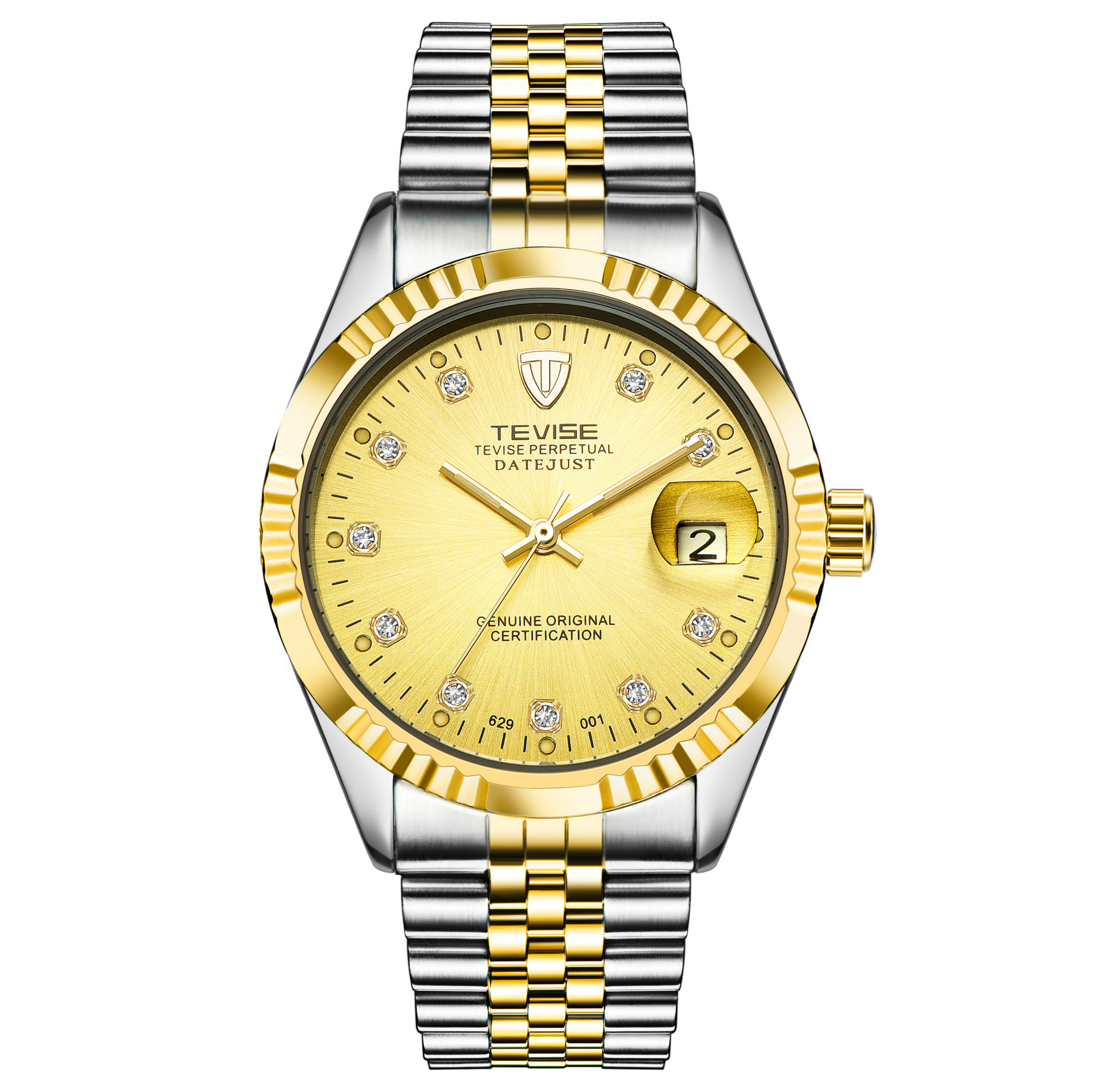 Detective Explosion Calendar Mens Watch Business Watch Mechanical Automatic Mechanical Watch Waterproof Sheet