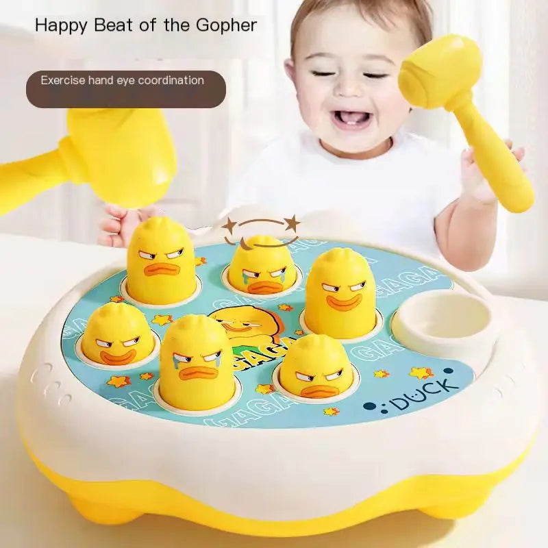 Hammer Whack-a-Mole Toy for Toddlers 1-2 Years
