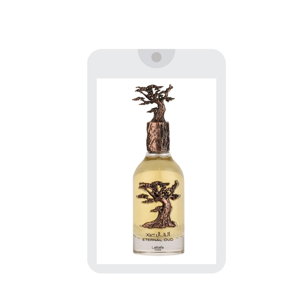Lattafa Pride Eternal Oud EDP Spray 20ML (0.67 OZ) Travel Size Unisex Perfumes for Men & Women.