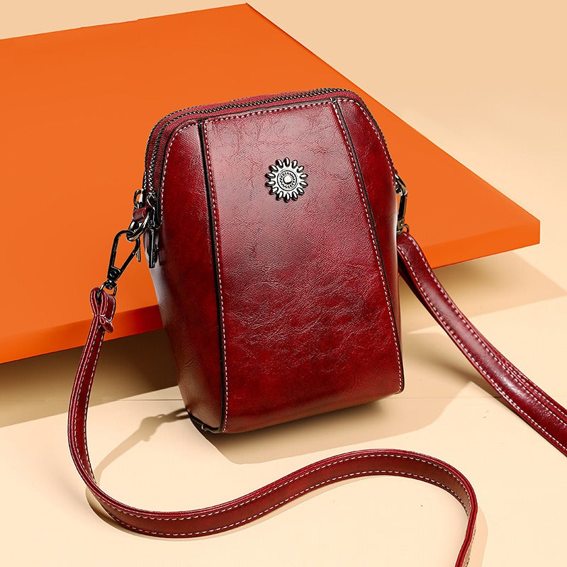 Mini Crossbody Vertical Phone Shoulder Bag