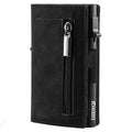 Men's Carbon Fiber Pattern Leather Wallet