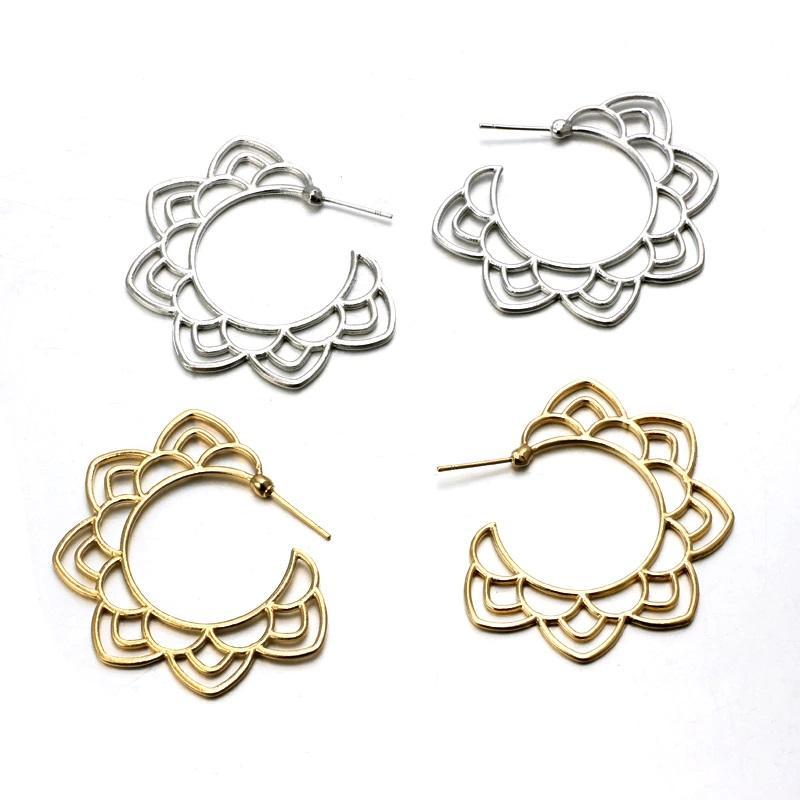 Flora -Gold Earrings