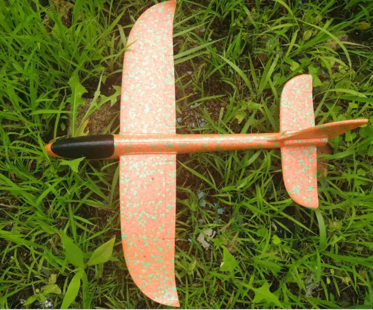Large 48cm Foam Glider Toy with Spinning Design