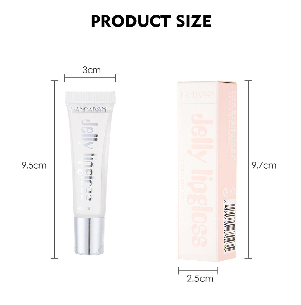 Candy Color Jelly Lip Gloss with Mirror Finish