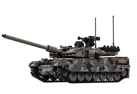 WW2 Military Leopard 2A7 Tank Building Blocks Set