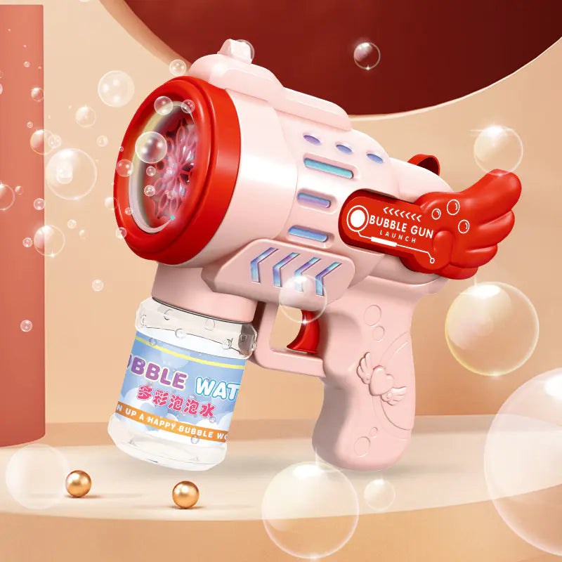 32-Hole Electric Bubble Gun for Kids' Play and Events
