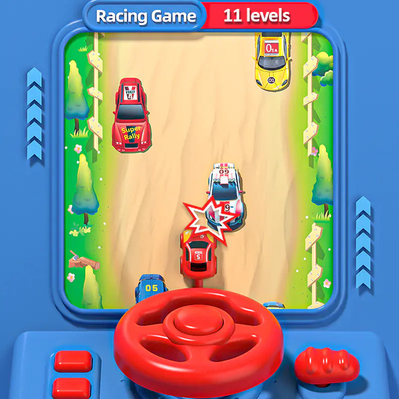 Children's Electric Racing Game Console for Boys