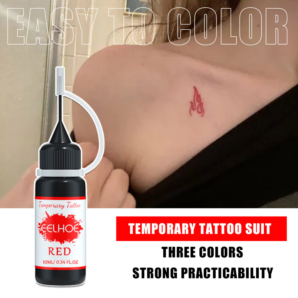 EELHOE Waterproof Temporary Juice Tattoo Set