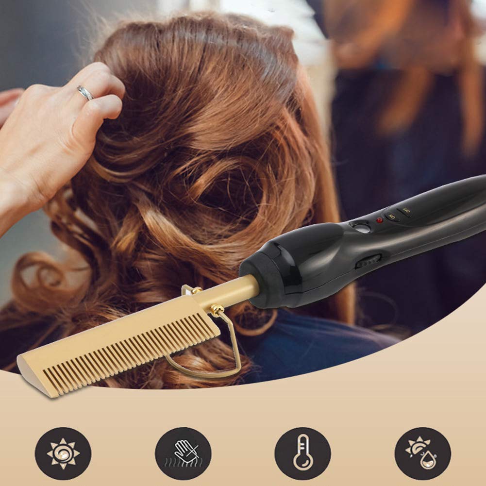 Electric Hair Curler Brush, Wet & Dry Styling Tool
