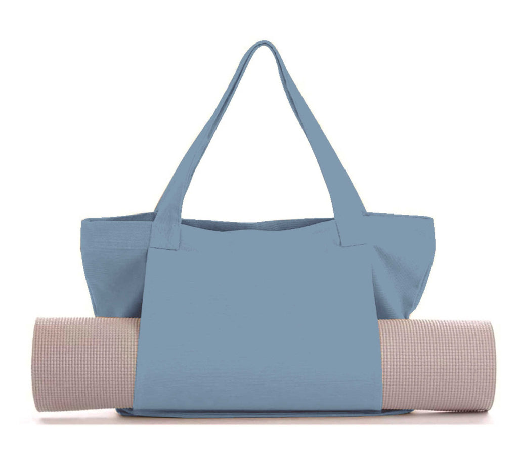 Womens Yoga Canvas Organizer Tote Bag