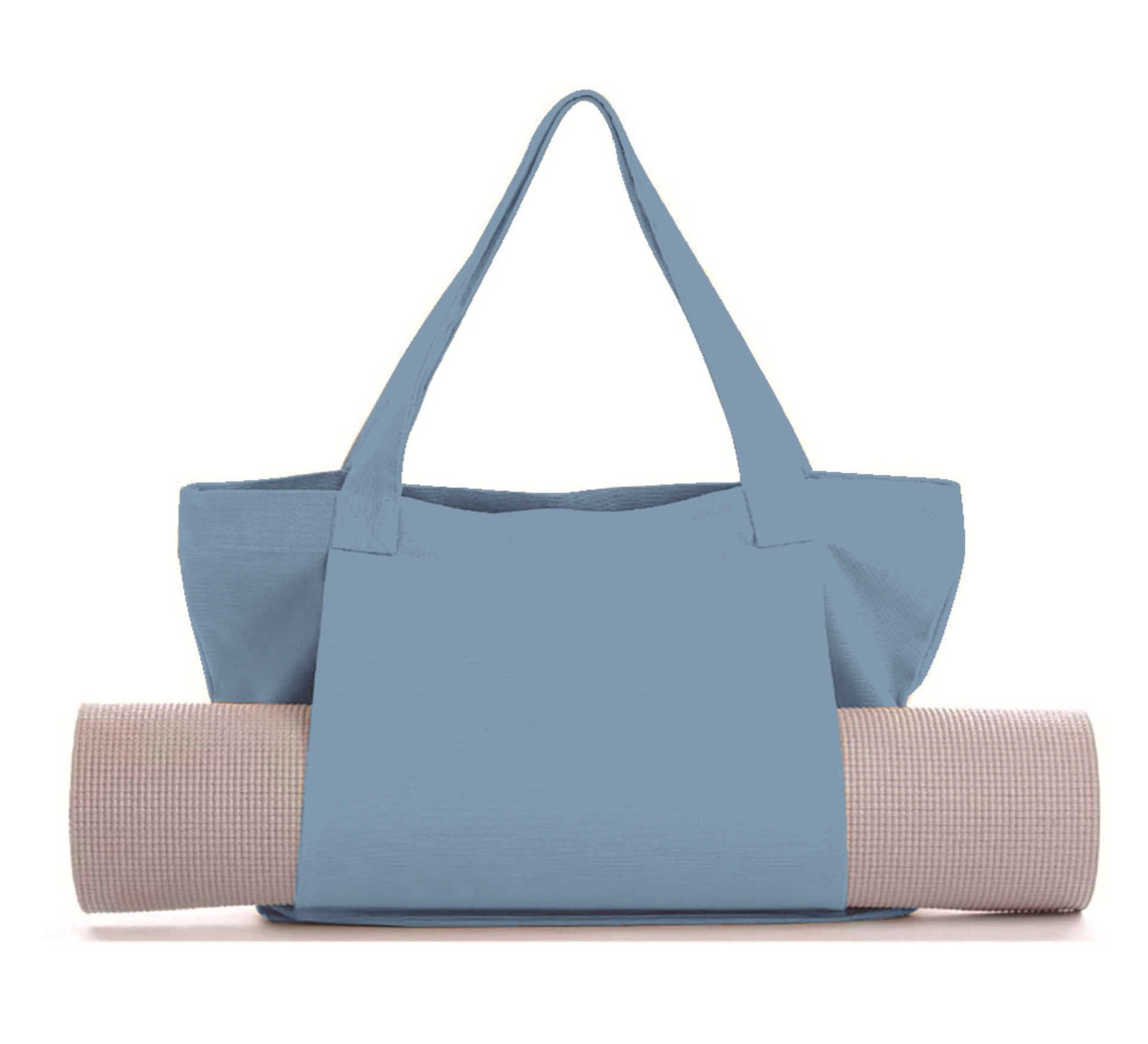 Womens Yoga Canvas Organizer Tote Bag