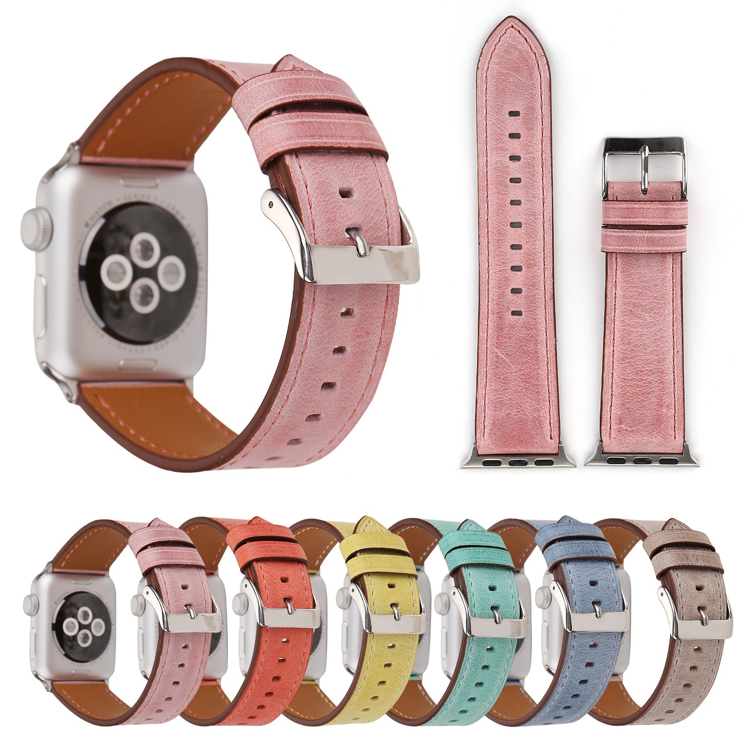 Apple Watch Leather Strap - Watch Band