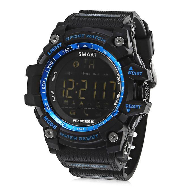 Smart Sports Watch, Bluetooth Waterproof Watch