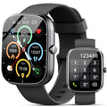 Smartwatch Damen Herren 191 HD Großbildschirm Fitness Tracker Telefonfunktion Smart Watch 100+ Sportmodi Fitnessuhr/Schrittzähler/Pulsuhr/Schlaftracker IP68 Wasserdicht Sportuhr für Android iOS