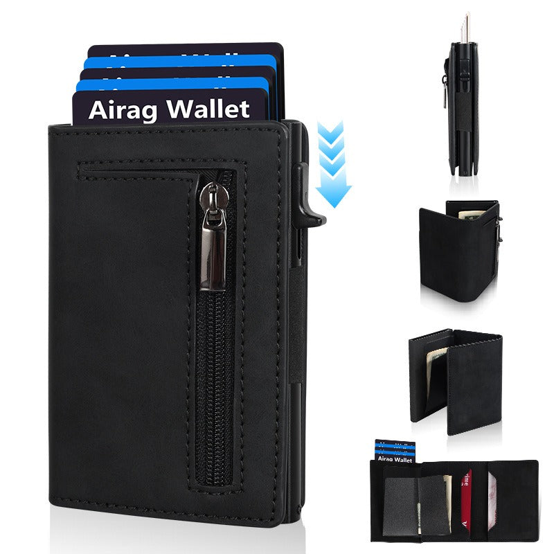 Anti-Theft Mini Vertical Card Holder