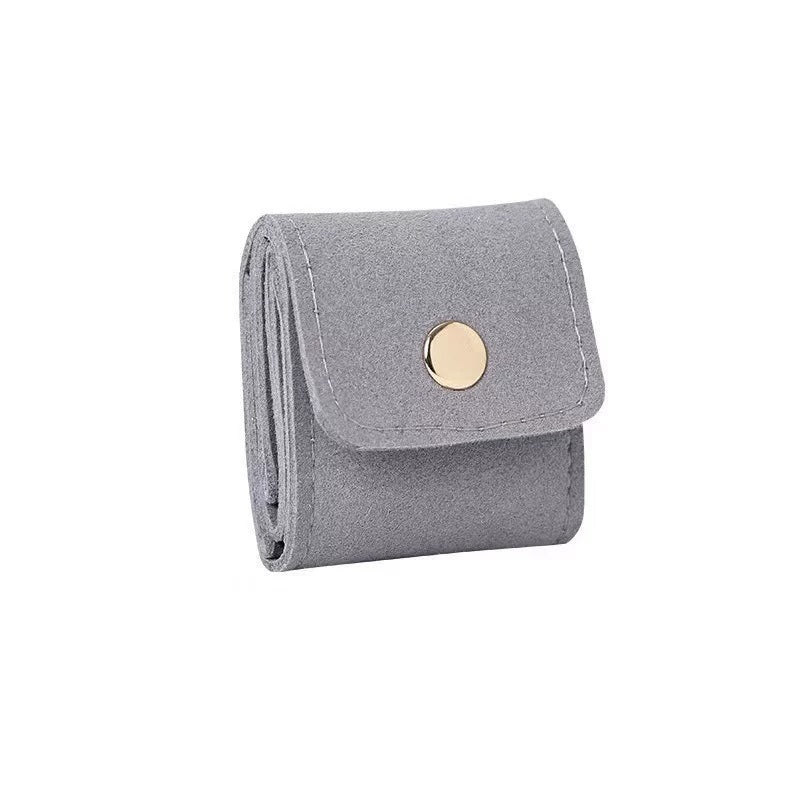 Mini Microfiber Grid Jewelry Bag