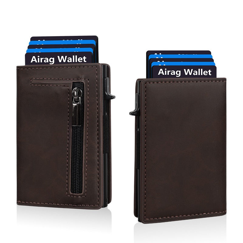 Anti-Theft Mini Vertical Card Holder