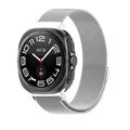 BOVIPO Compatible with Samsung Galaxy Watch 7 Ultra 47mm Band (2024) for Men Women Stainless Steel Magnetic Metal Milanese Loop Mesh Replacement Wristband