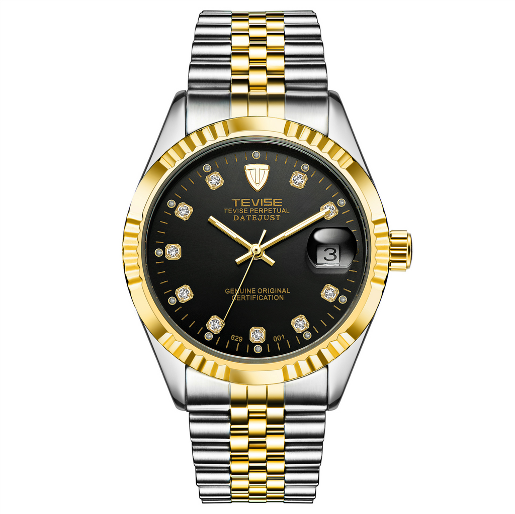 Detective Explosion Calendar Mens Watch Business Watch Mechanical Automatic Mechanical Watch Waterproof Sheet