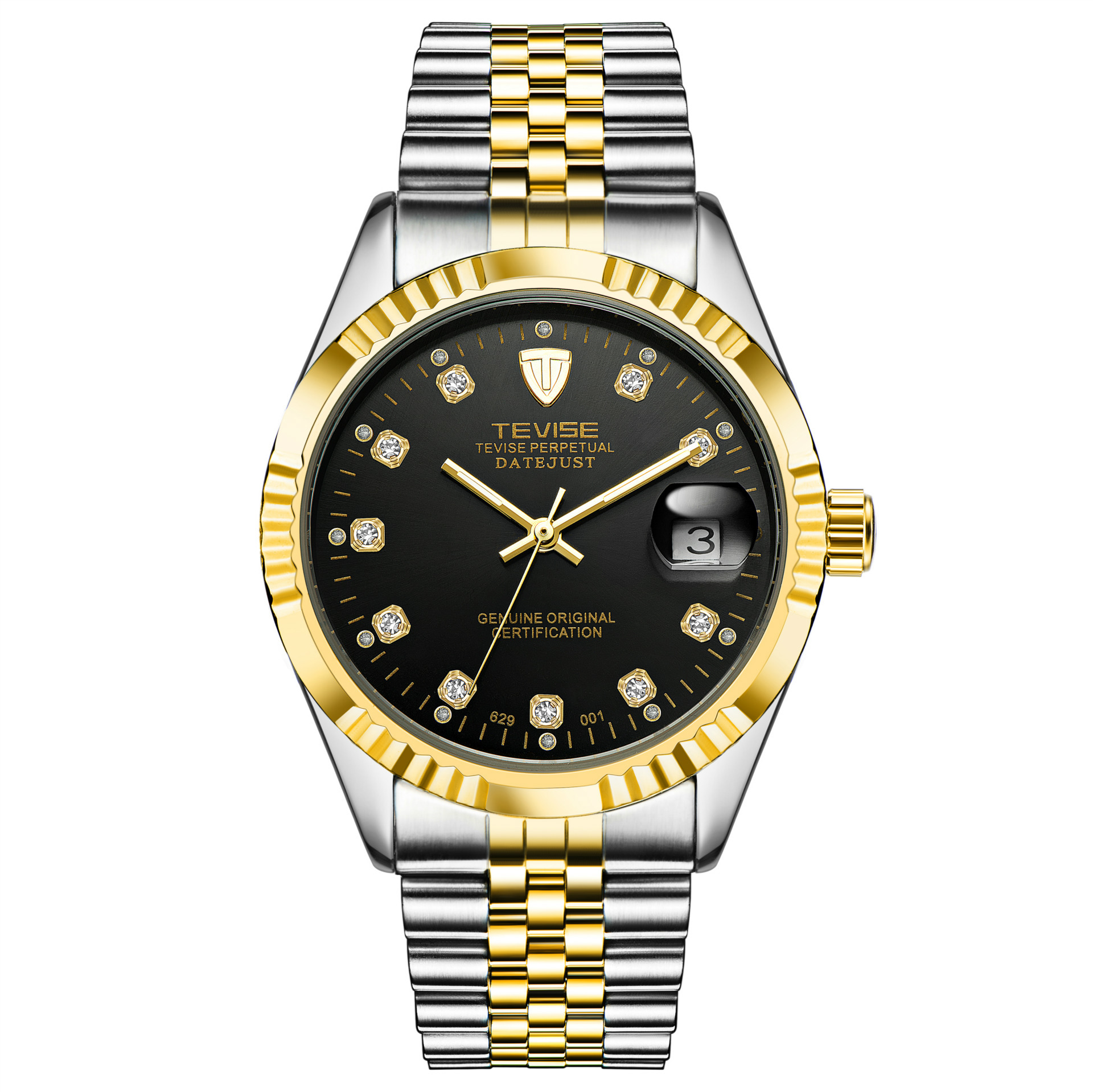 Detective Explosion Calendar Mens Watch Business Watch Mechanical Automatic Mechanical Watch Waterproof Sheet