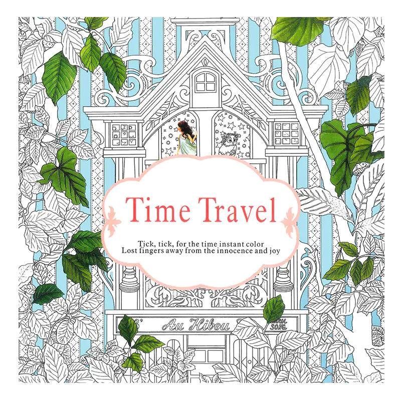 Kids Coloring Book: Mini Secret Garden for Relaxation