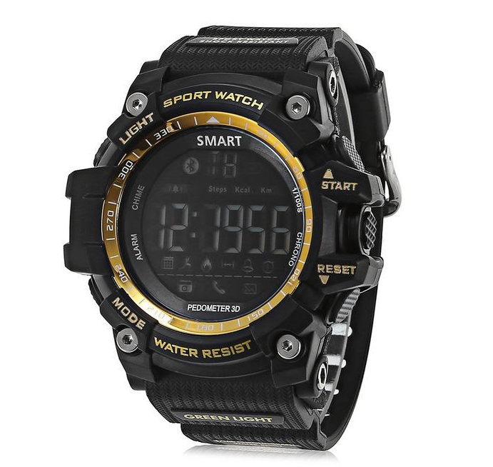 Smart Sports Watch, Bluetooth Waterproof Watch