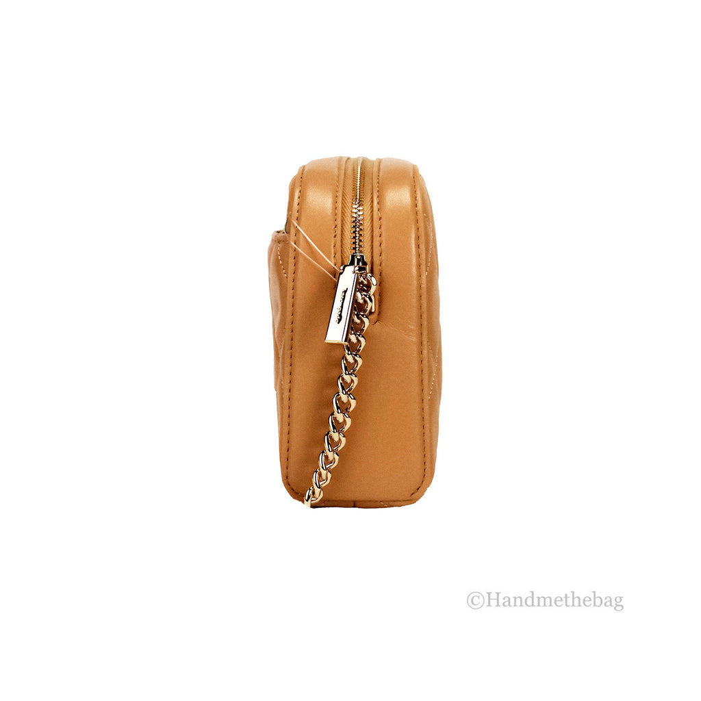 Kate Spade Carey Mini Tiramisu Quilted Camera Crossbody Bag