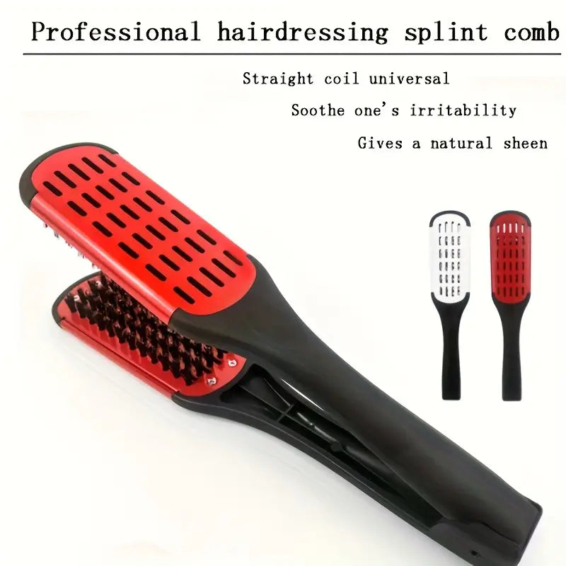 Two-Color Splicing Hair Styling Comb for Straightening