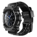 SUPCASE [Unicorn Beetle Pro Series Case for Galaxy Watch 4 Classic [42mm] 2021 Release Rugged Protective Case with Strap Bands (Black)