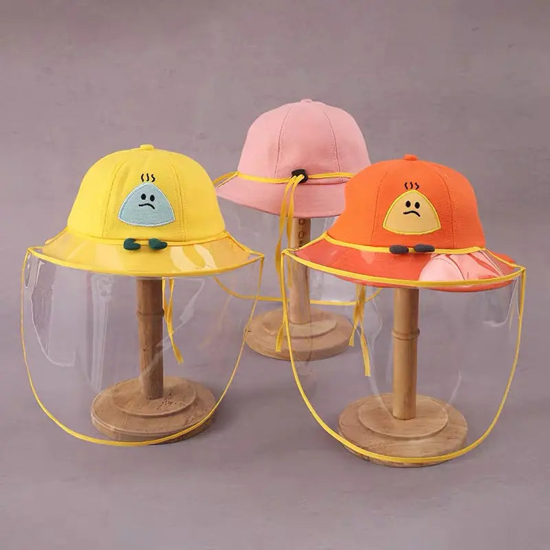 Baby Protective Face Shield with Removable Cap
