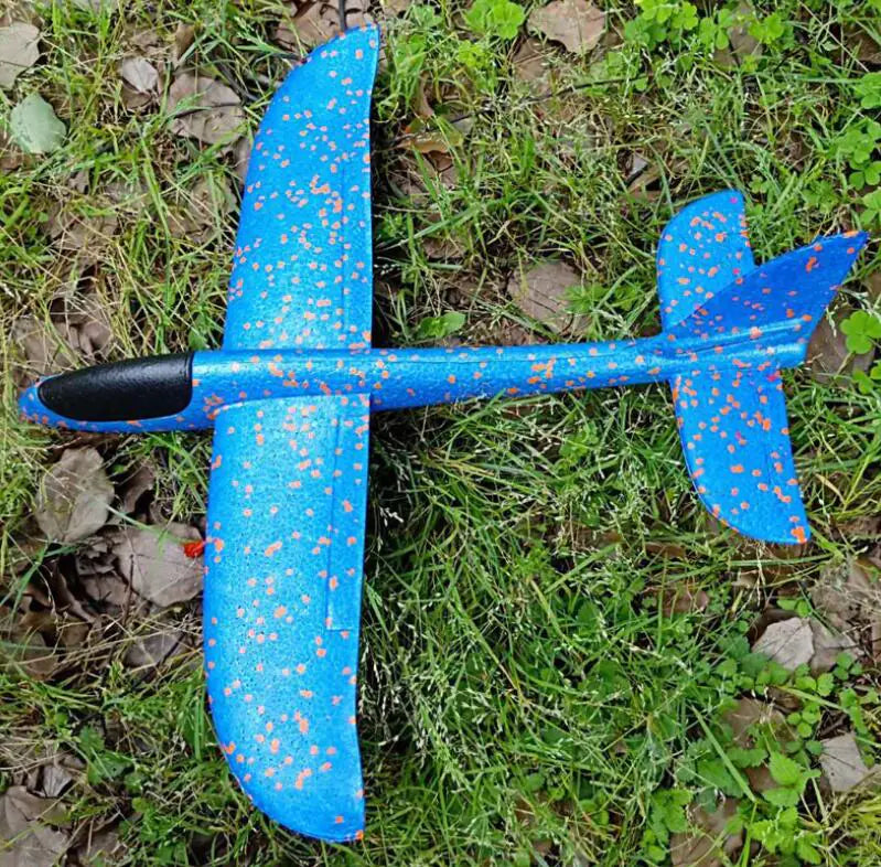 Large 48cm Foam Glider Toy with Spinning Design