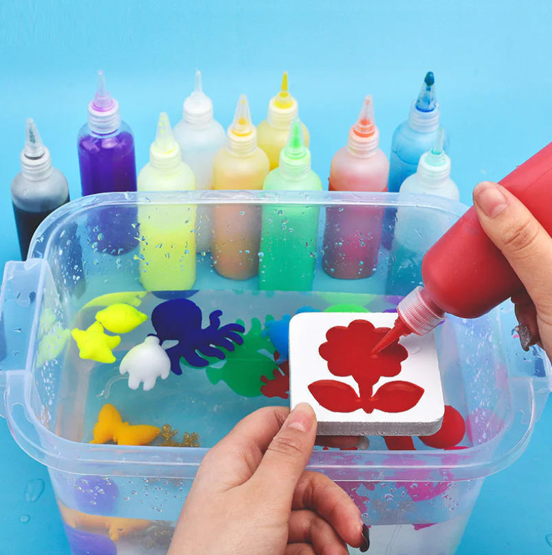 DIY Ocean Water Baby Crystal Mud Craft Kit for Kids
